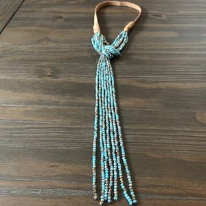 BEADED STATEMENT NECKLACE